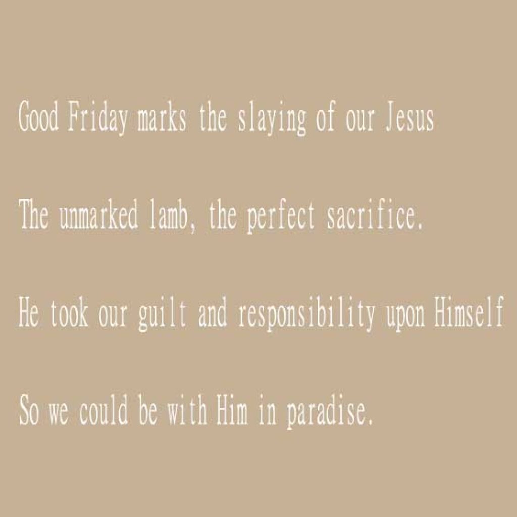 Happy Good Friday Quotes 2020